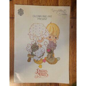 1981 Precious Moments Sew In Love Cross Stitch Book Designs by Gloria & Pat